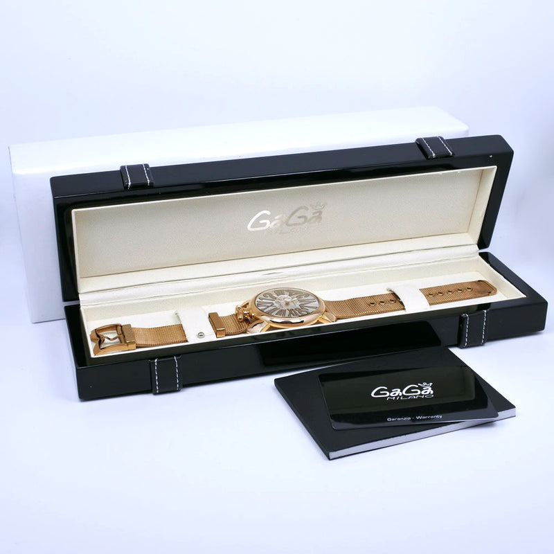 [Gaga Milano] Gaga Milano Manuare 46 Watch 5081.2 Quartz