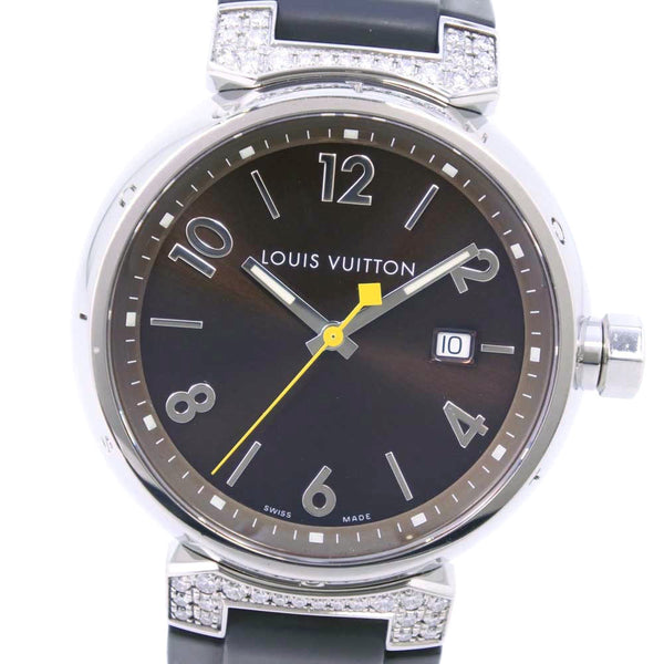 [LOUIS VUITTON] Montre Louis Vuitton Tambour 
 Quartz Q111G