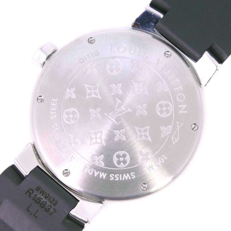[LOUIS VUITTON] Montre Louis Vuitton Tambour 
 Quartz Q111G