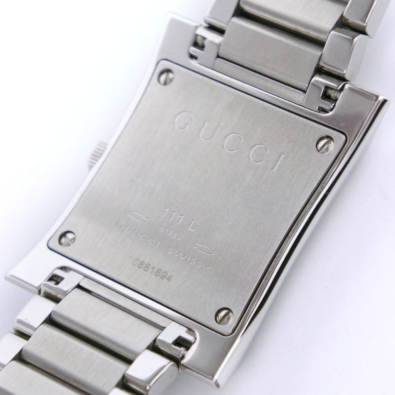 【希少】GUCCI グッチ 腕時計 111L スクエア シルバー レディース GUCCI（グッチ） 1900 クオーツ 腕時計 ブランド レディース アナログ