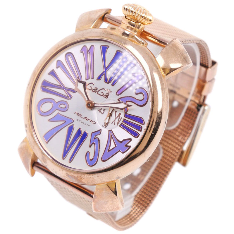 【Gaga Milano】ガガ・ミラノ マニュアーレ46 腕時計
 クオーツ