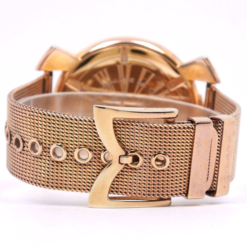 【Gaga Milano】ガガ・ミラノ マニュアーレ46 腕時計
 クオーツ