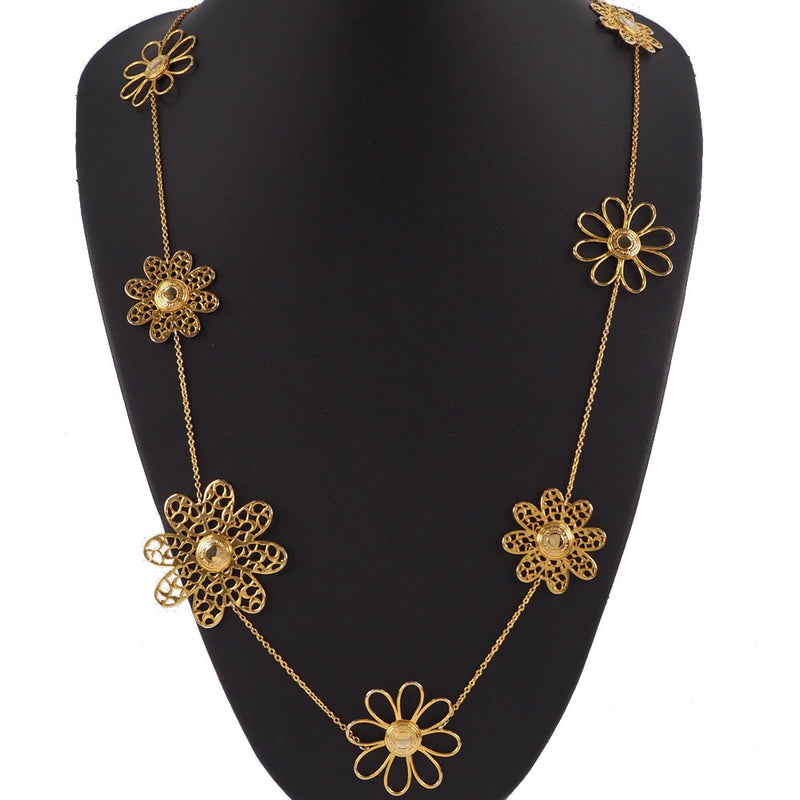 【COACH】コーチ フラワー ネックレス