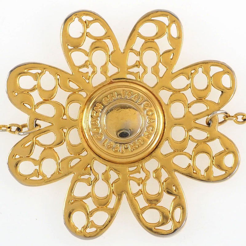 【COACH】コーチ フラワー ネックレス