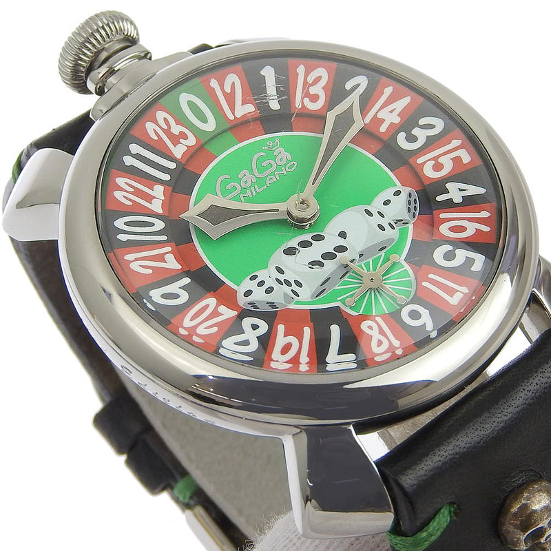 [가가 밀라노] 가가 밀라노 제조 시계 5010 손으로 랩핑