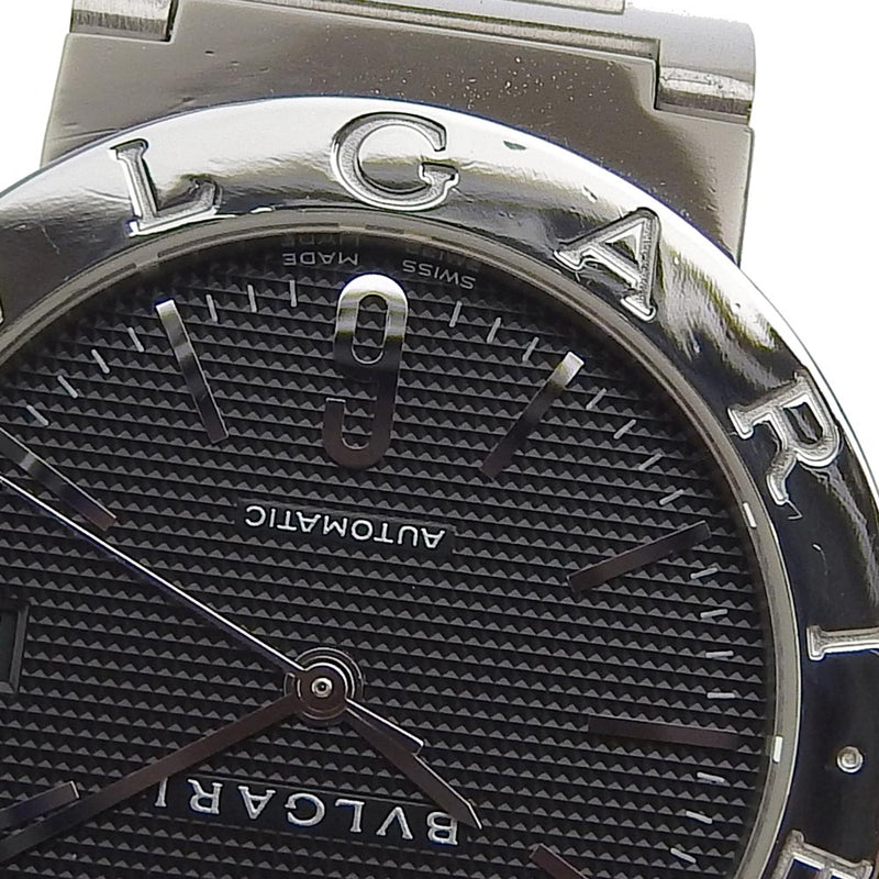 [Bvlgari] bulgari 
 Reloj Bulgari Burgari 
 BB33BSS Automático de acero inoxidable Dial negro Automático Bvlgari Bvlgari Boys A-Rank