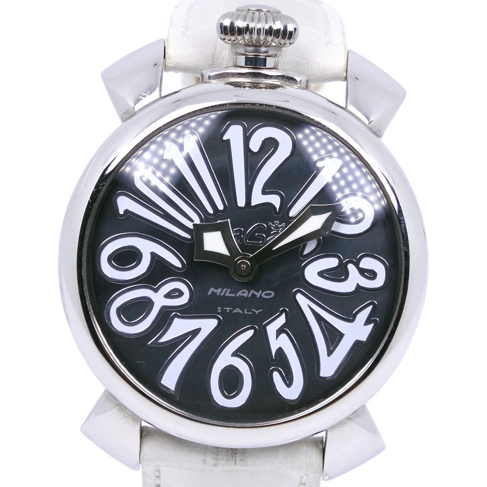 Gaga Milano】ガガ・ミラノ マヌアーレ40 腕時計 5020.4 クオーツ