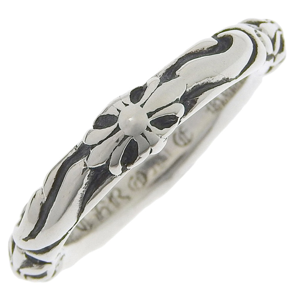 CHROME HEARTS】クロムハーツ クロスバンドリング リング・指輪 16号