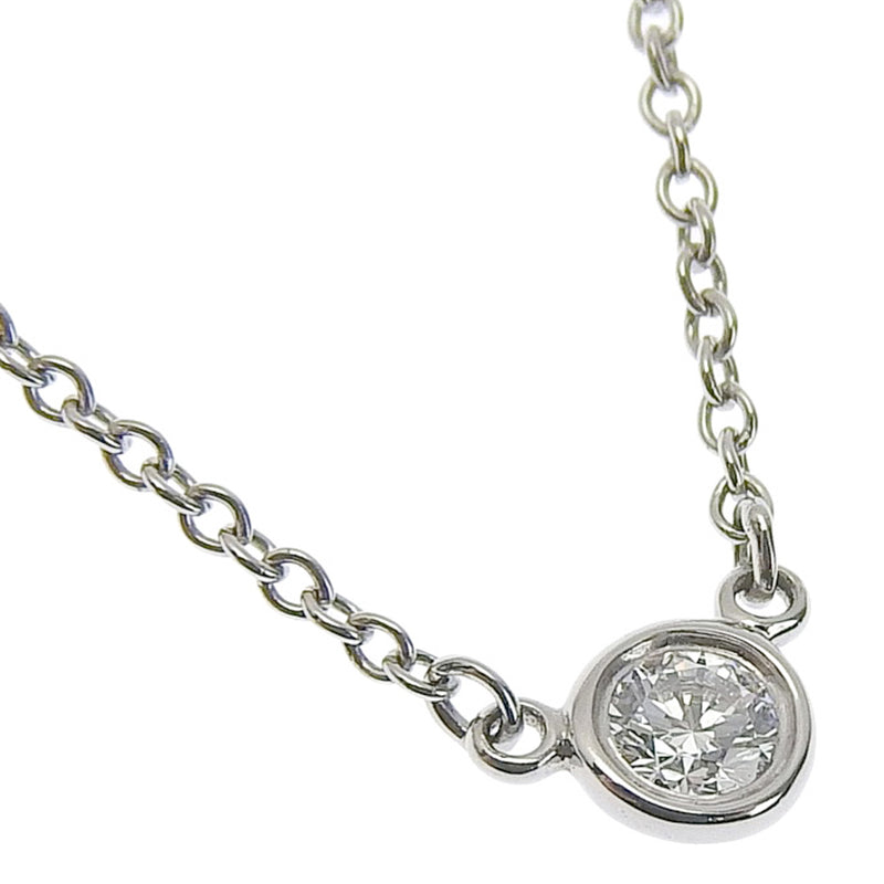 TIFFANY&Co.】ティファニー バイザヤード 約0.08ct ネックレス