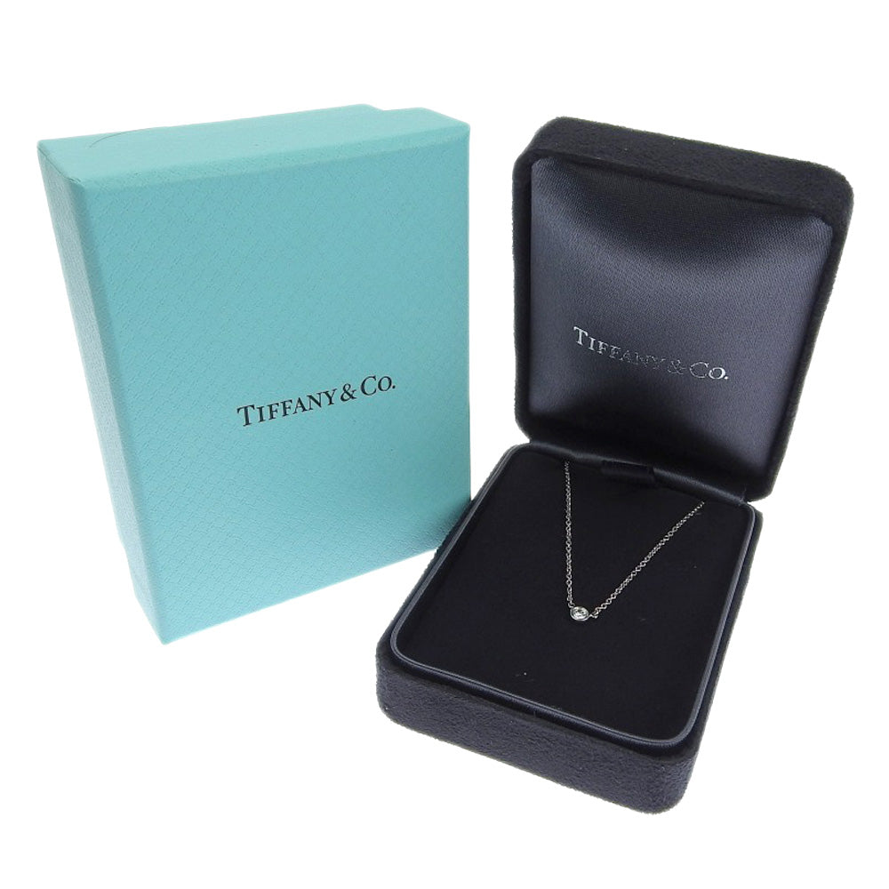 TIFFANY&Co.】ティファニー バイザヤード 約0.08ct ネックレス