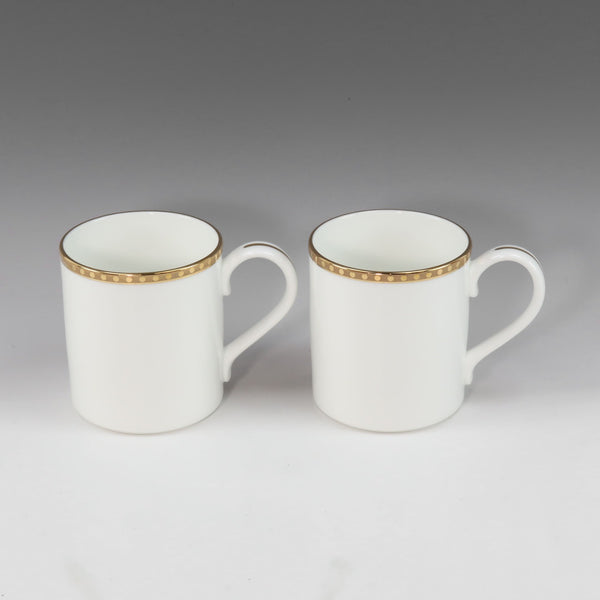 [Tiffany & co.]TIFFANY&Co.
 Gold band tableware 
 Mug × 2 GOLD BAND_S Rank