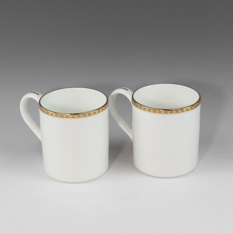 [Tiffany & co.]TIFFANY&Co.
 Vigera de la banda dorada 
 Taza × 2 Gold Band_s Rank