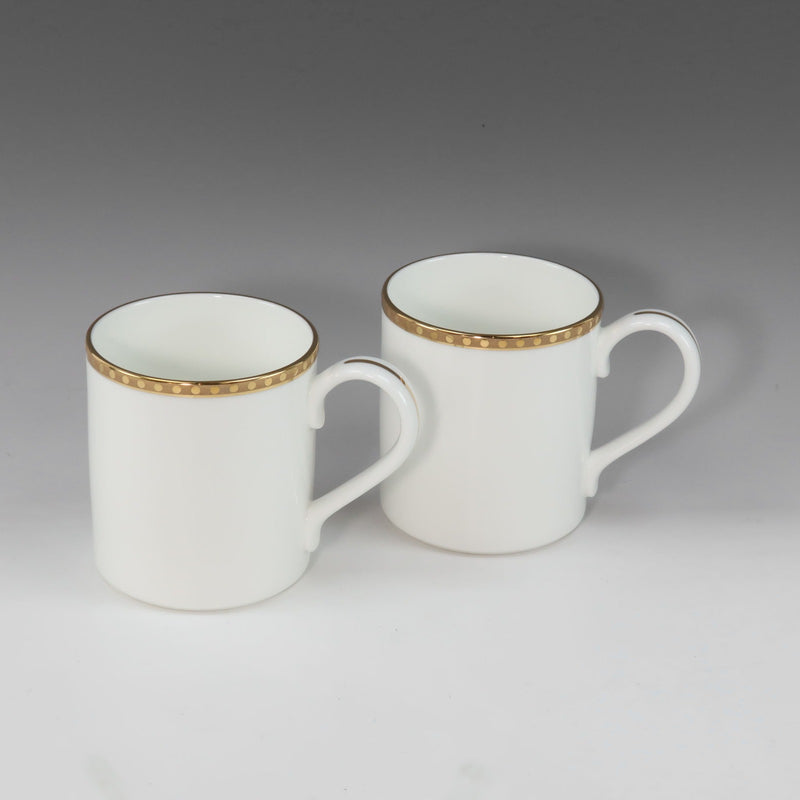 [Tiffany & co.]TIFFANY&Co.
 Gold band tableware 
 Mug × 2 GOLD BAND_S Rank