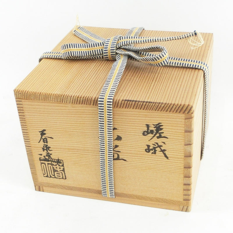 【kyoyaki】京焼
 加藤春永造 嵯峨 茶碗 食器
 茶道具 抹茶茶碗 12.5×7.8cm ピンク Kato Harunaga-zukuri Saga tea bowl ユニセックスSランク