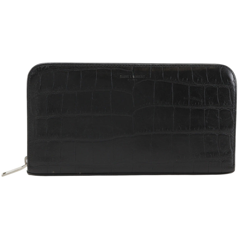 [SAINT LAURENT PARIS] Cartera larga con cremallera redonda Saint Laurent Paris 
 328558 CS33E