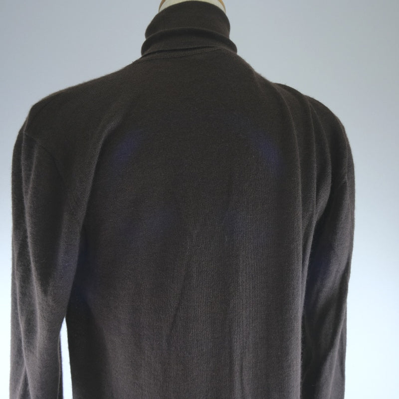 [CHANEL] Chanel 
 Turtle neck sweater 
 Knit P03376 cashmere x silk tea TURTLENECK Ladies A-Rank