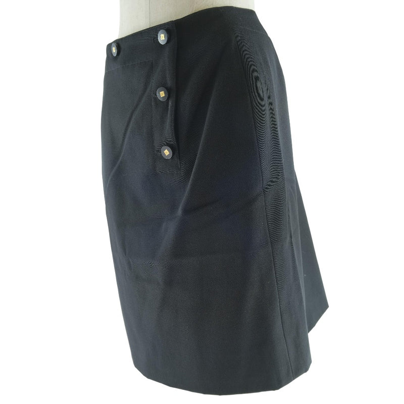 [CHANEL] Chanel 
 Skirt 
 P08800V05079 Wool Black Ladies A Rank
