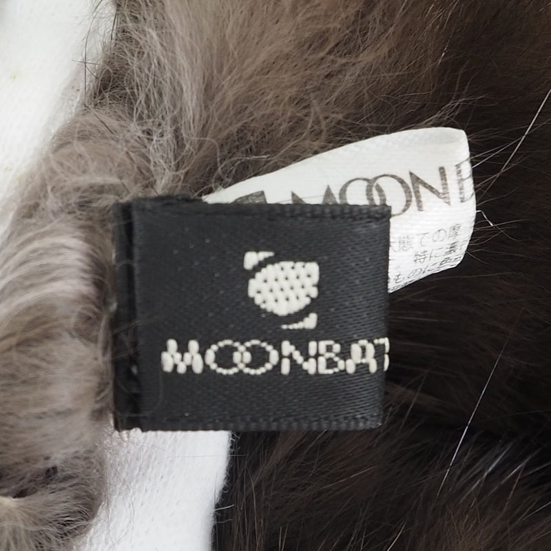 [Moonbat] Moonbat 
 Abrigo de piel snude 
 Muffler Mink Té Srovia Damas