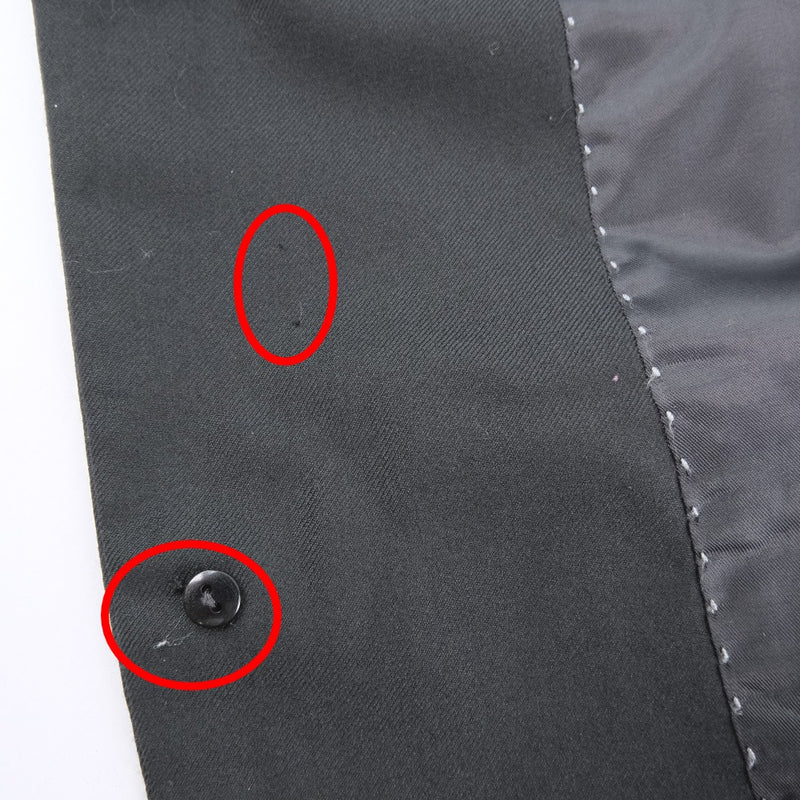 [ARMANI] Giorgio Armani 
 tailored jacket 
 Wool x polyester black men's