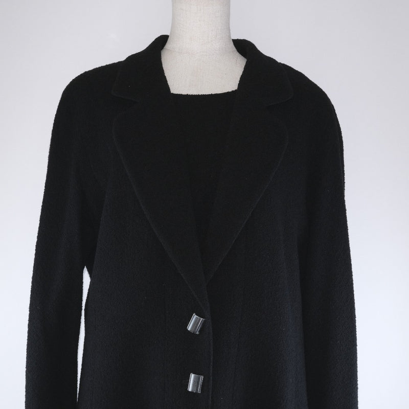 [CHANEL] Chanel 
 tailored jacket 
 Sleeve/Jacket P12426v07199 Wool x Nylon Black Ladies A-Rank