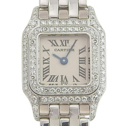 CARTIER】カルティエ ミニパンテール 腕時計 ダイヤベゼル WF3210F3 