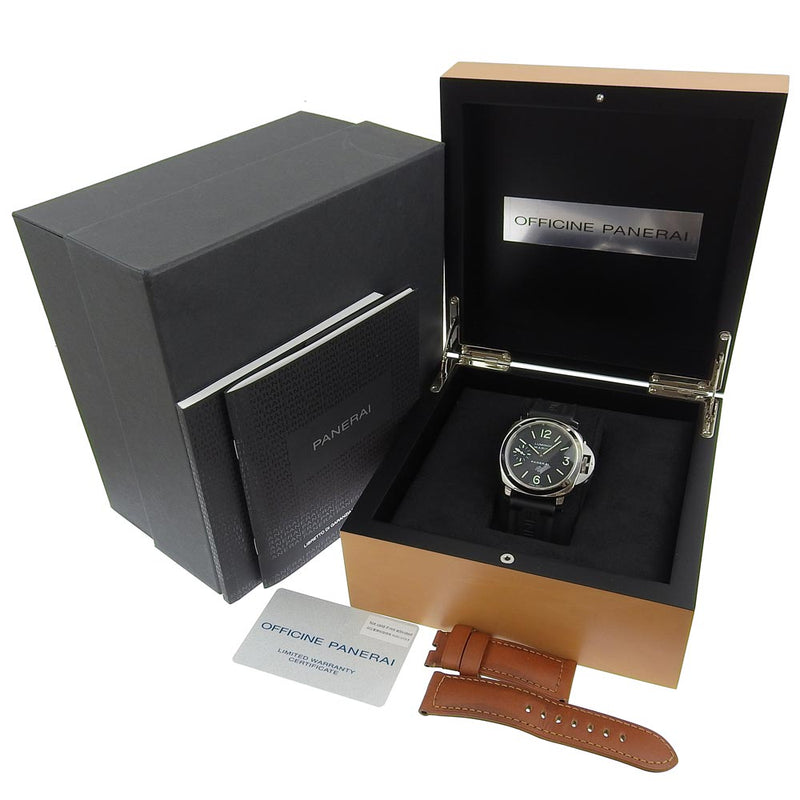 【PANERAI】パネライ
 ルミノール マリーナ 腕時計
 PAM00632 ステンレススチール×ラバー 手巻き スモールセコンド 黒文字盤 Luminor Marina メンズAランク