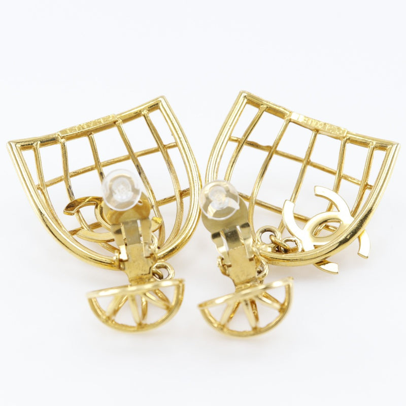 [Chanel] Chanel Torigo Earge Bringle Gold Plating 93p Gravé environ 31,9 g de cage d'oiseau