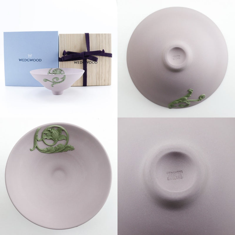 [Wedgwood] Wedgwood Tea Ceremony Juego de set de 5 piezas Otros productos misceláneos Jasper Edición limitada Japonesa Nakamura Takuo Ceramic Flower Utensils de 5 piezas _a+ rango