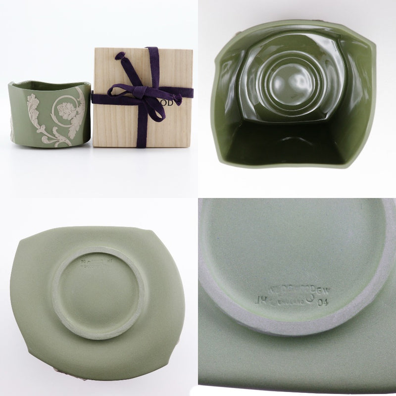 [Wedgwood] Wedgwood Tea Ceremony Juego de set de 5 piezas Otros productos misceláneos Jasper Edición limitada Japonesa Nakamura Takuo Ceramic Flower Utensils de 5 piezas _a+ rango