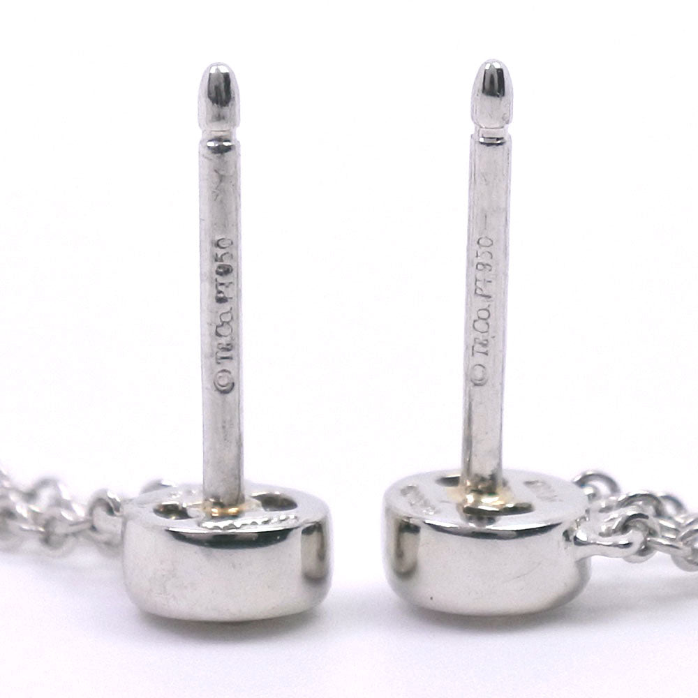 TIFFANY&Co.】ティファニー バイザヤード ピアス 4Pダイヤ Pt950