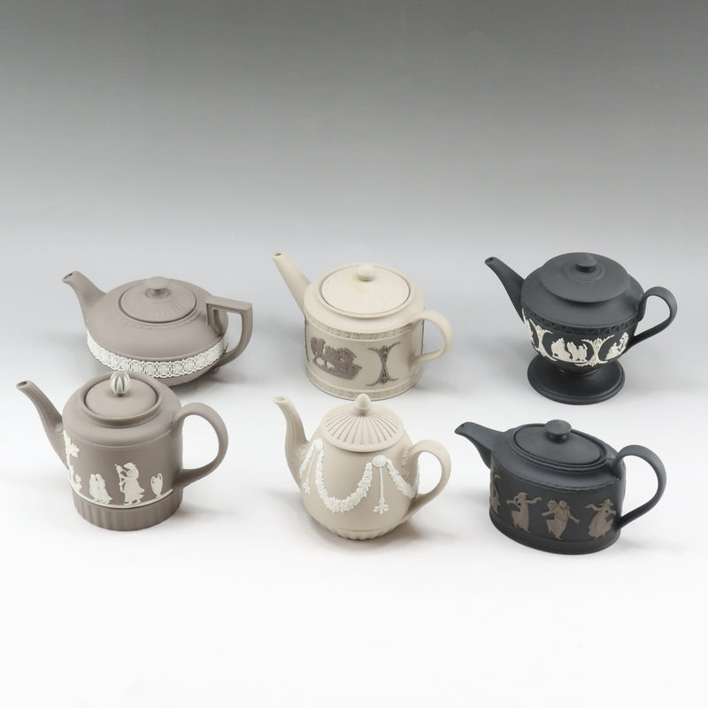 [Wedgwood] Wedgewood Tea Pot Collection Varelle 6 pièces Collection de théières