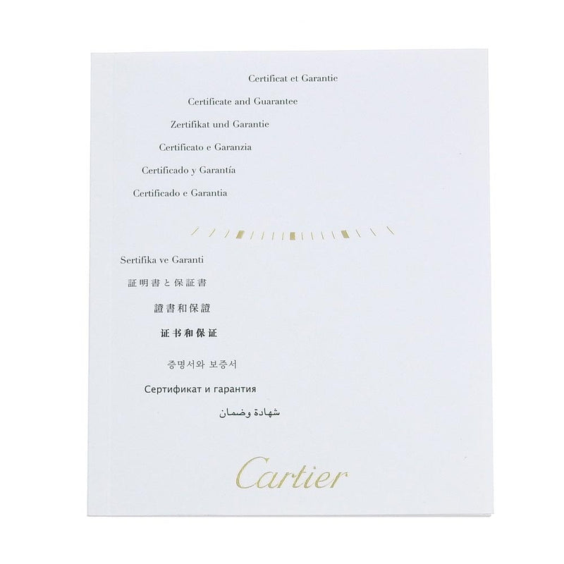 [Cartier]卡地亚驱动Ducartier手表WSNM0004不锈钢X鳄鱼自动风小第二银拨号驱动器DE Cartier男士