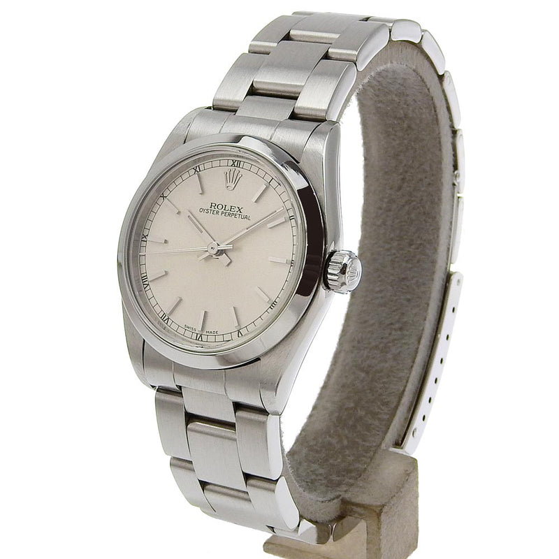 [ROLEX] Rolex 
 Oyster Papetur Watch 
 Cal.2230 77080 Stainless Steel Mechanical Automatic SilverDial Oyster Perpetual Boys