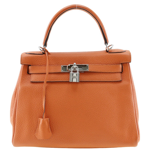 [Hermes] Hermes 
 Bolso de Kelly 28 
 HOMBRO 2 VAYO TOGO FOO NARANJA Y HOMBO ENGRADO ENGRAVADO 2 AVELLA LOCA KELLY 28 Damas A-Rank