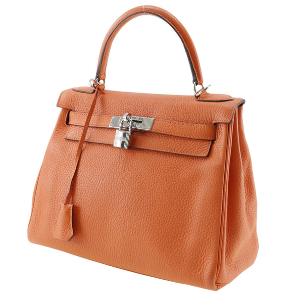 [Hermes] Hermes 
 Bolso de Kelly 28 
 HOMBRO 2 VAYO TOGO FOO NARANJA Y HOMBO ENGRADO ENGRAVADO 2 AVELLA LOCA KELLY 28 Damas A-Rank