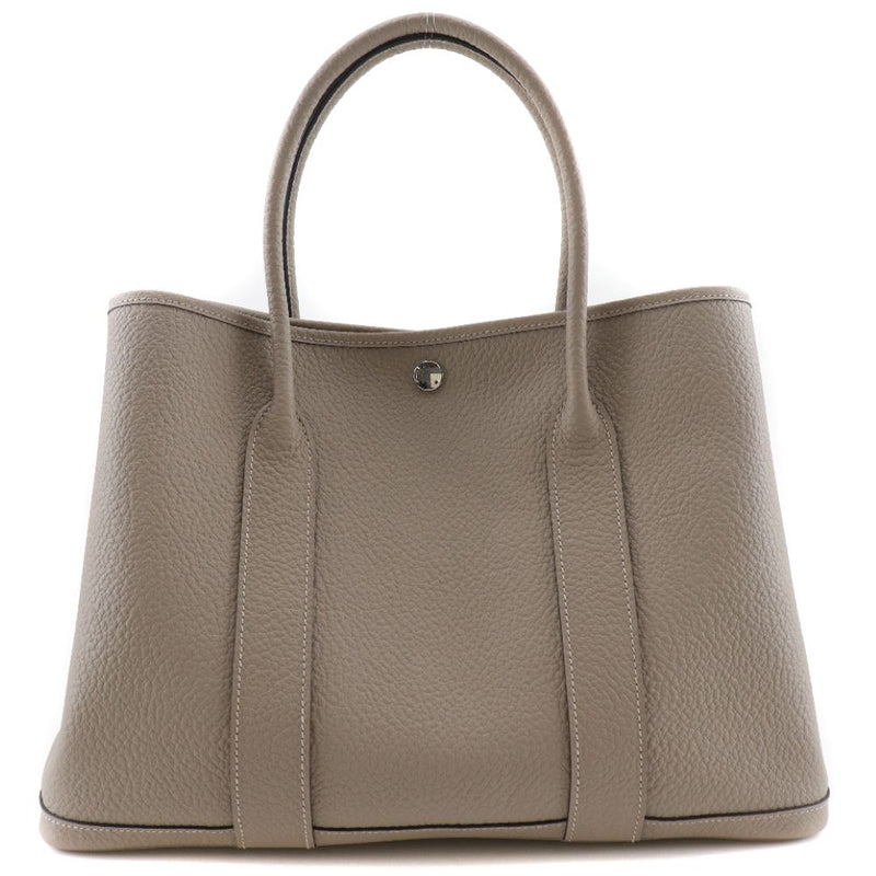 [Hermes] Hermes 
 Garden Party 36 PM Bolsa de bolsas 
 064423ck 81 Negonda Turti Ale Gray T Grabado Handbill Handbag A4 Button Snap Button Garden Fiesta 36 PM Damas A-Rank