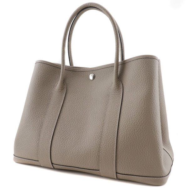 [Hermes] Hermes 
 Garden Party 36 PM Bolsa de bolsas 
 064423ck 81 Negonda Turti Ale Gray T Grabado Handbill Handbag A4 Button Snap Button Garden Fiesta 36 PM Damas A-Rank