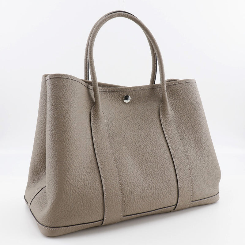 [Hermes] Hermes 
 Garden Party 36 PM Bolsa de bolsas 
 064423ck 81 Negonda Turti Ale Gray T Grabado Handbill Handbag A4 Button Snap Button Garden Fiesta 36 PM Damas A-Rank