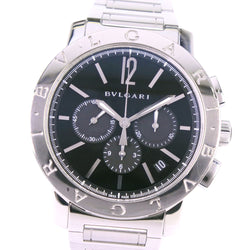 [BVLGARI] Bulgari Bvlgari Bvlgari Watch Chronograph BB41BSSDCH Stainless steel black Mechanical Automatic Chronograph Black Dial BVLGARI BVLGARI Men's A Rank