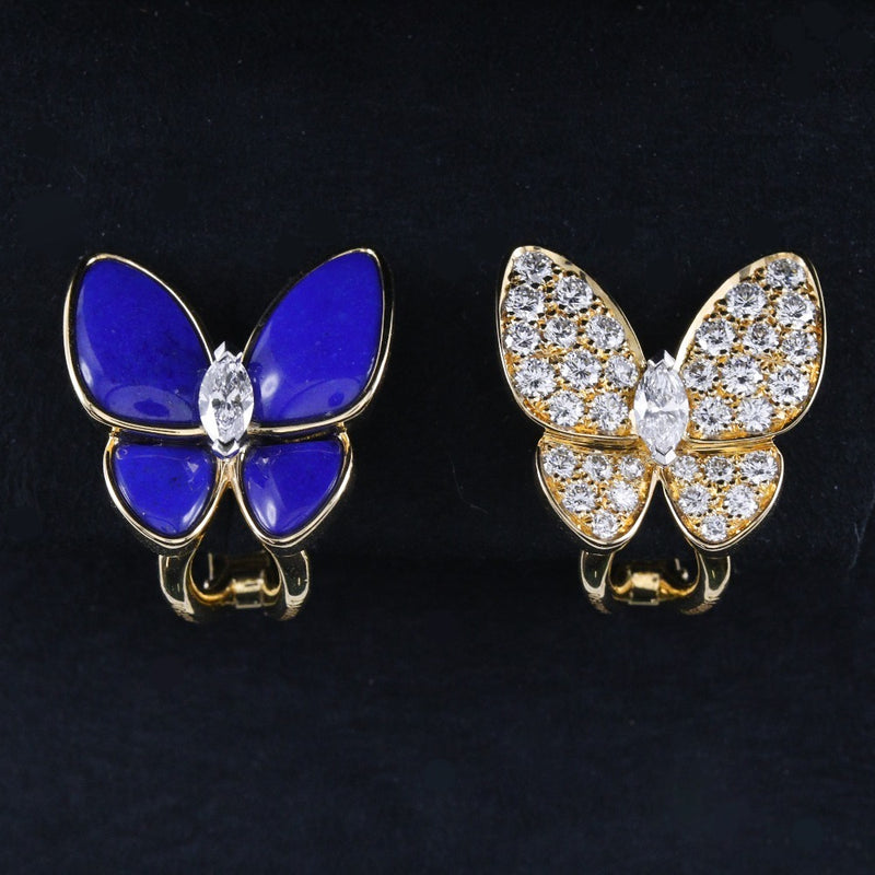 【Van Cleef & Arpels】 밴 크리프 & 아펠 두파삐용 귀걸이
 VCARP3DO00