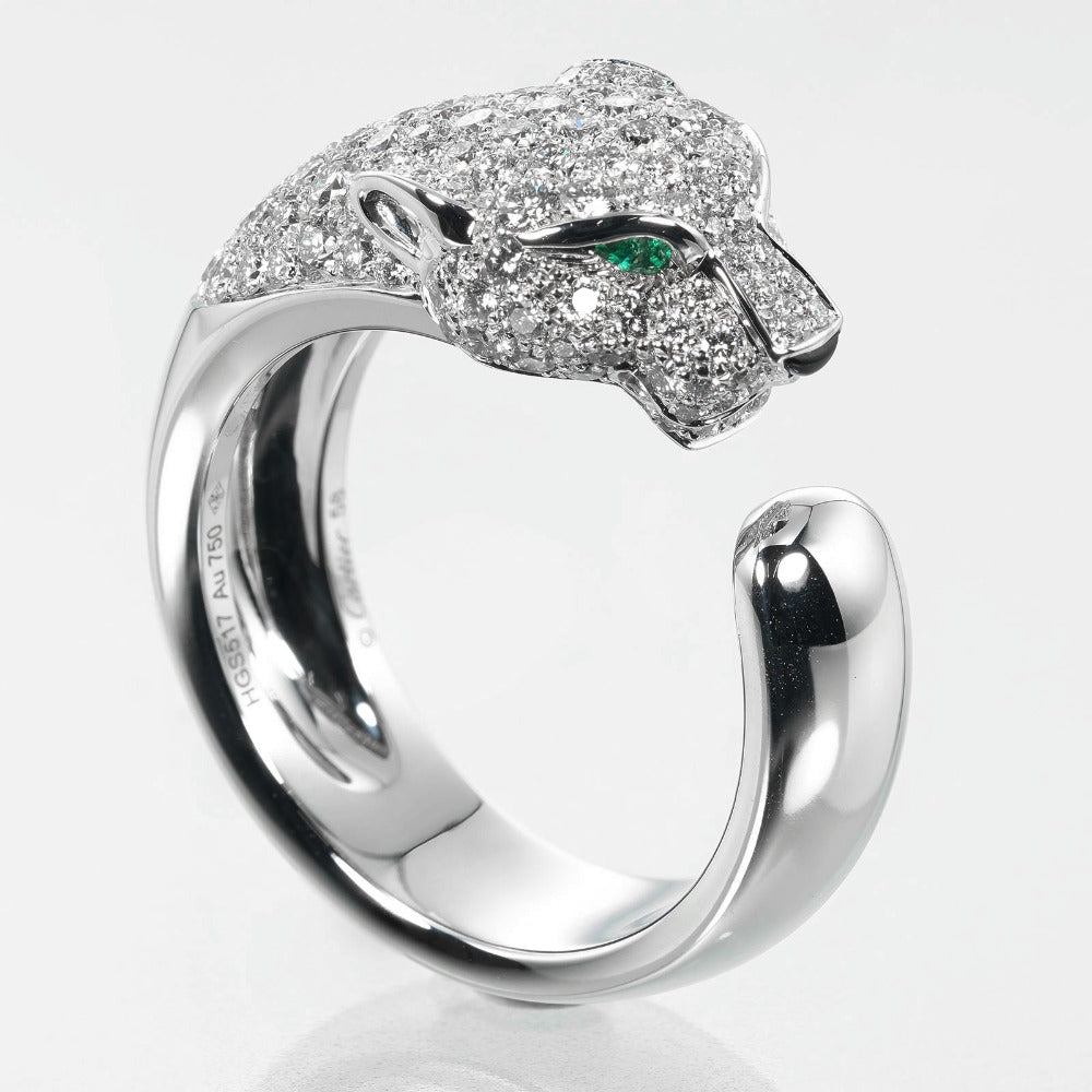 CARTIER】カルティエ パンテール リング・指輪 18号 – NISHIKINO