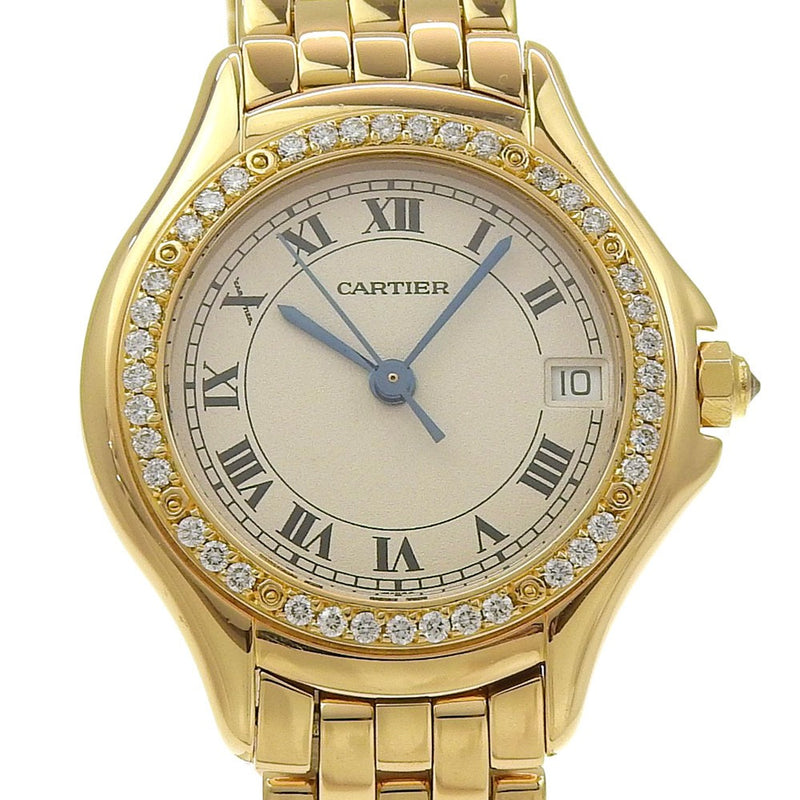 [CARTIER] Cartier PANTHEREcougar watch 
 WF8001B9 Quartz