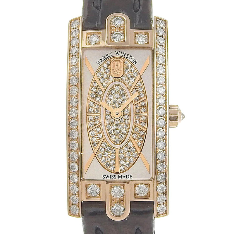 [HARRY WINSTON] Harry Winston Avenue C Mini Watch 
 AVCQHM16RR045 Quartz