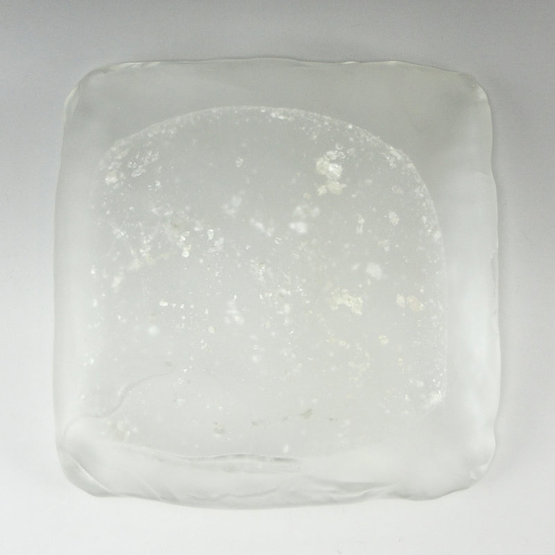 Tableware Glass "Hand-Blown Side Plate" by Kyohei Fujita Unisex S Rank