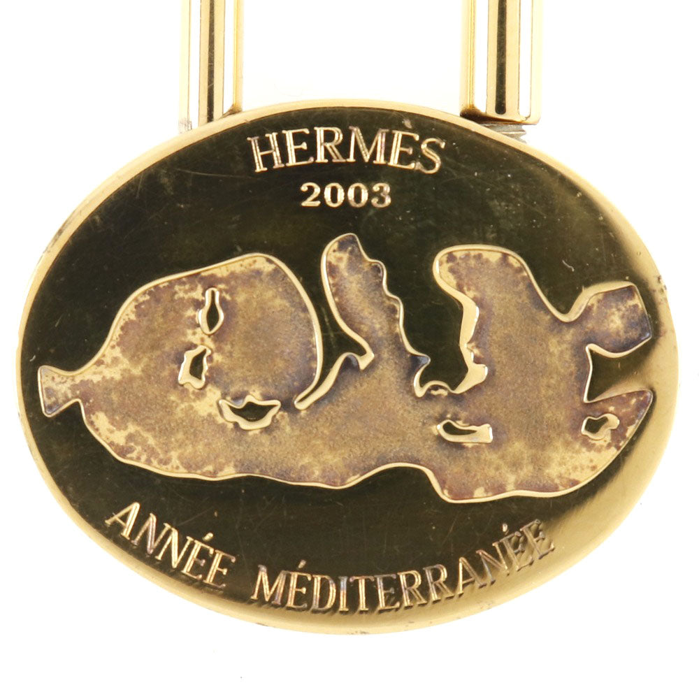 【HERMES】エルメス 2003 ANNEE MEDITERRANEE カデナ 地中海 金メッキ 2003 ANNEE MEDITERRA –  KYOTO NISHIKINO