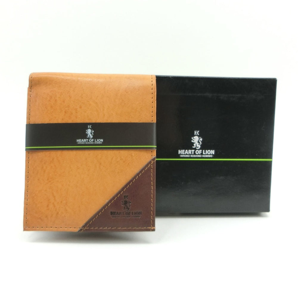コシノヒロコ　漆器 HIROKO KOSHINO】ヒロコ・コシノ HEART OF LION 二つ折り財布