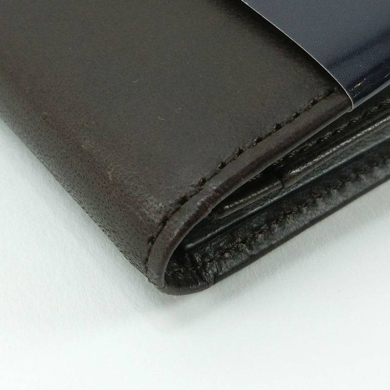 [Kangol] Hangol Business Card Holder Cowhide Brown Brown Open Men's S RANK