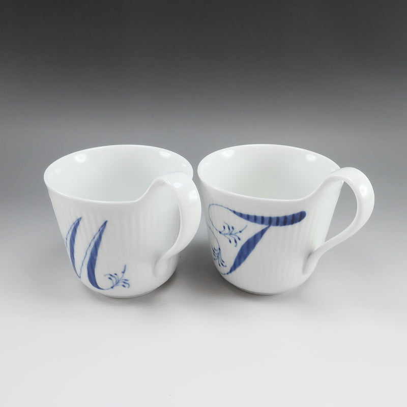 [Royal Copenhagen] RoyalLucoPenhagen Alphabet M & T Mug X 2 식기