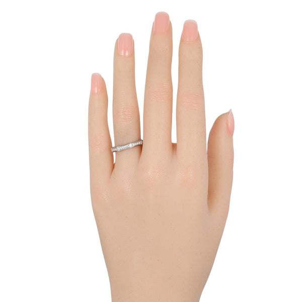 [BVLGARI] Bvlgari 
 Infinite Wedding No. 12.5 Ring
 Pt950 Platinum x Diamond Approx. 4.15g Infinito Wedding Women's A rank