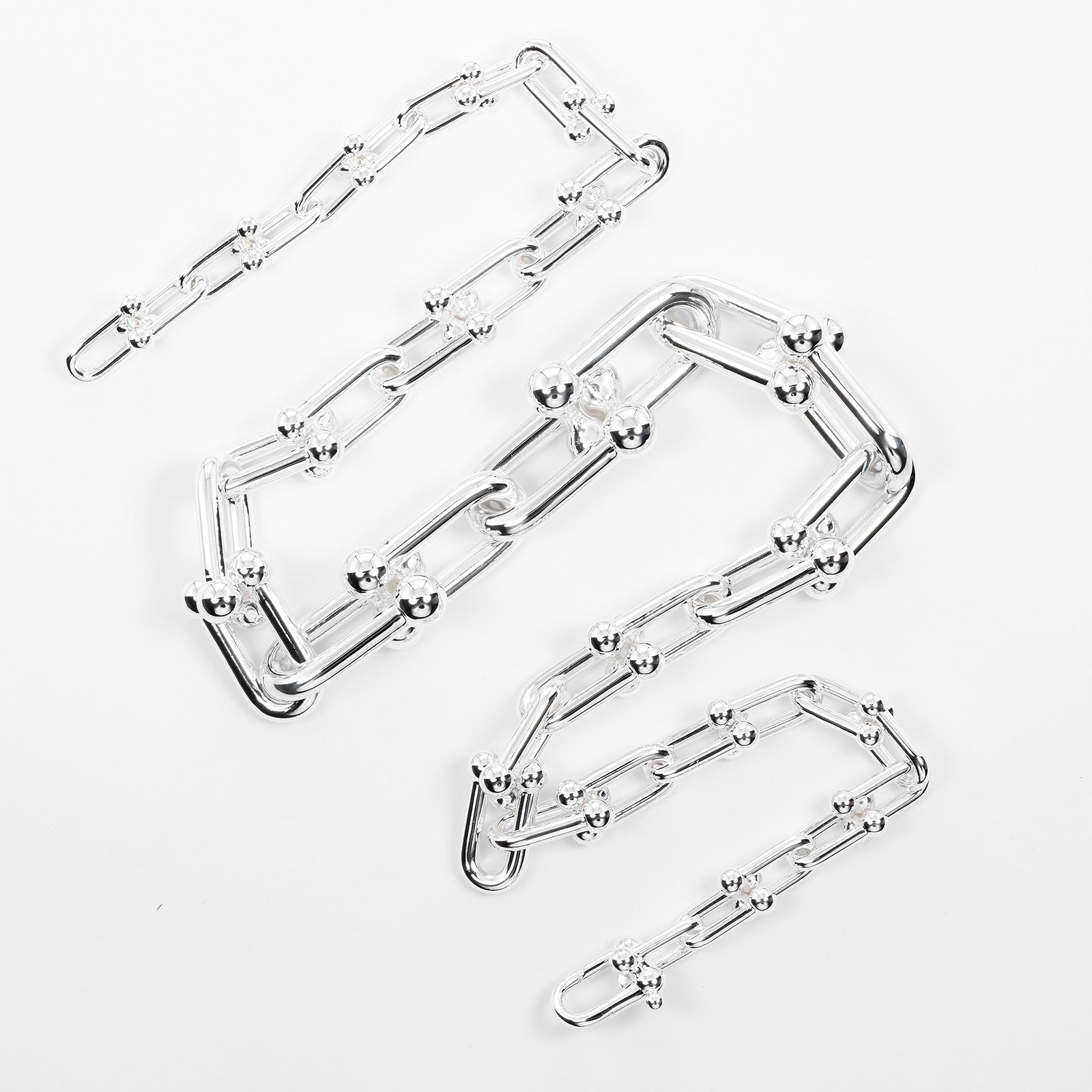 TIFFANY&Co.】ティファニー ハードウェア グラジュエイテッドリンク